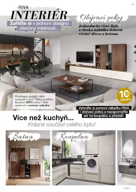 Leták SCONTO NÁBYTEK. 
