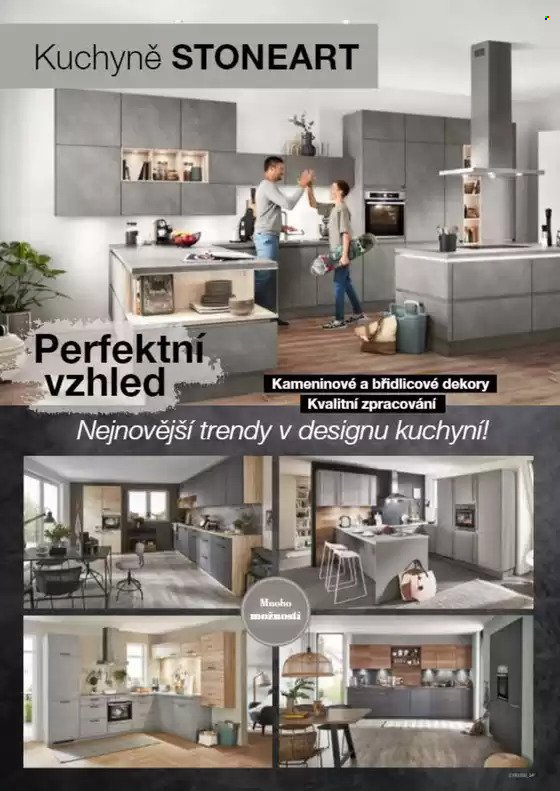 Leták SCONTO NÁBYTEK. 