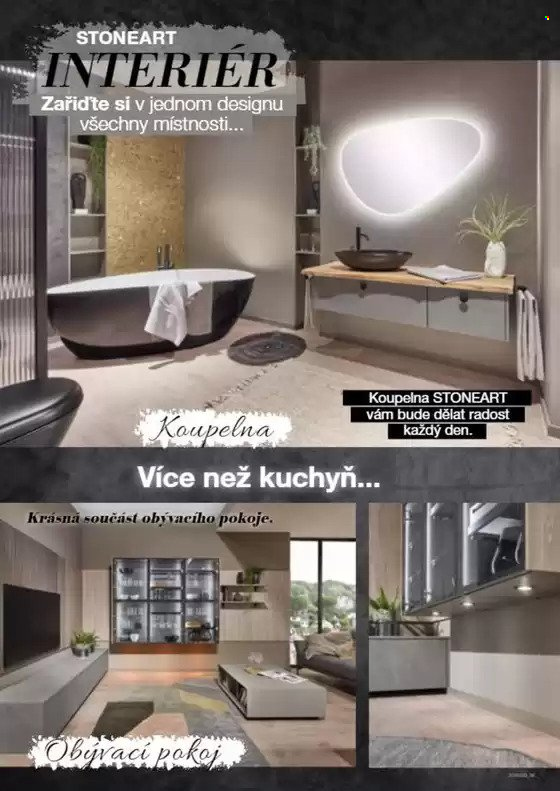 Leták SCONTO NÁBYTEK. 