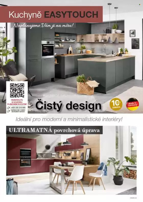 Leták SCONTO NÁBYTEK. 