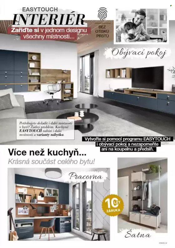 Leták SCONTO NÁBYTEK. 