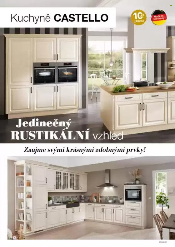 Leták SCONTO NÁBYTEK. 