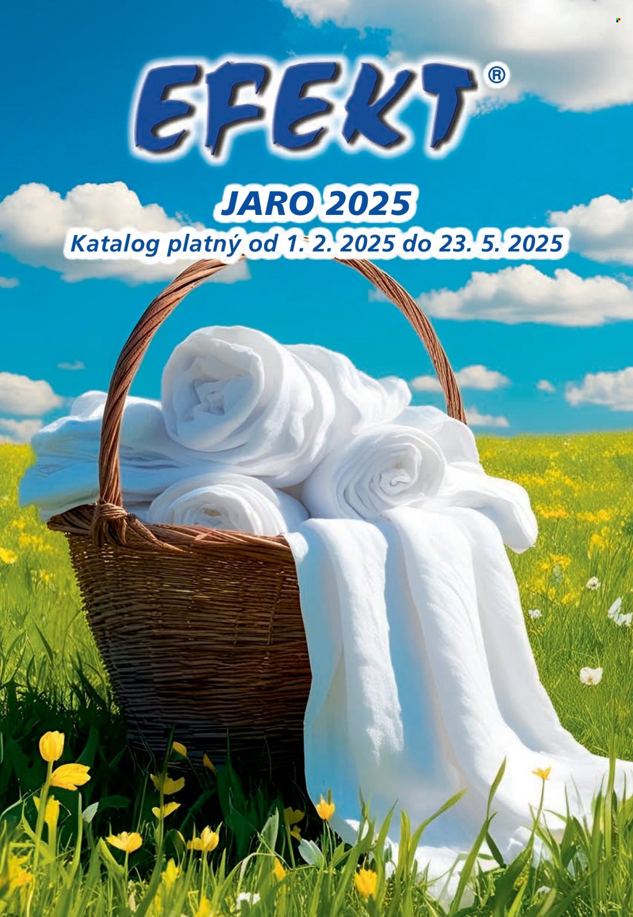 Leták Efekt - 1. 2. 2025 - 23. 5. 2025. 