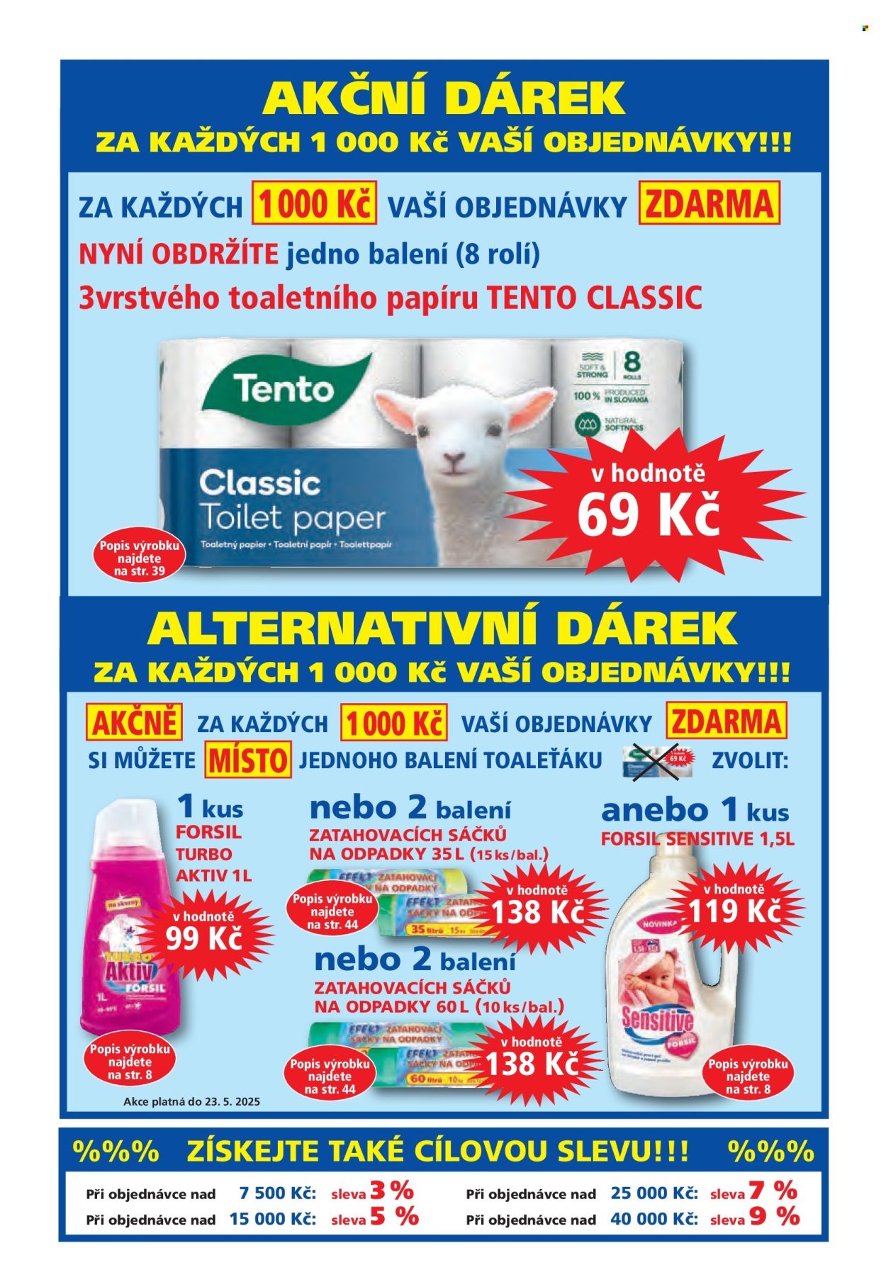 Leták Efekt - 1. 2. 2025 - 23. 5. 2025. 