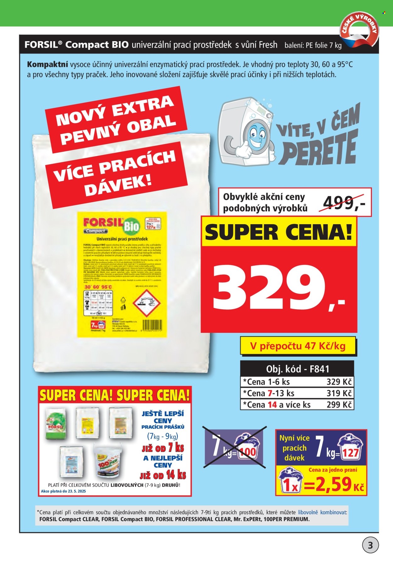 Leták Efekt - 1. 2. 2025 - 23. 5. 2025. 
