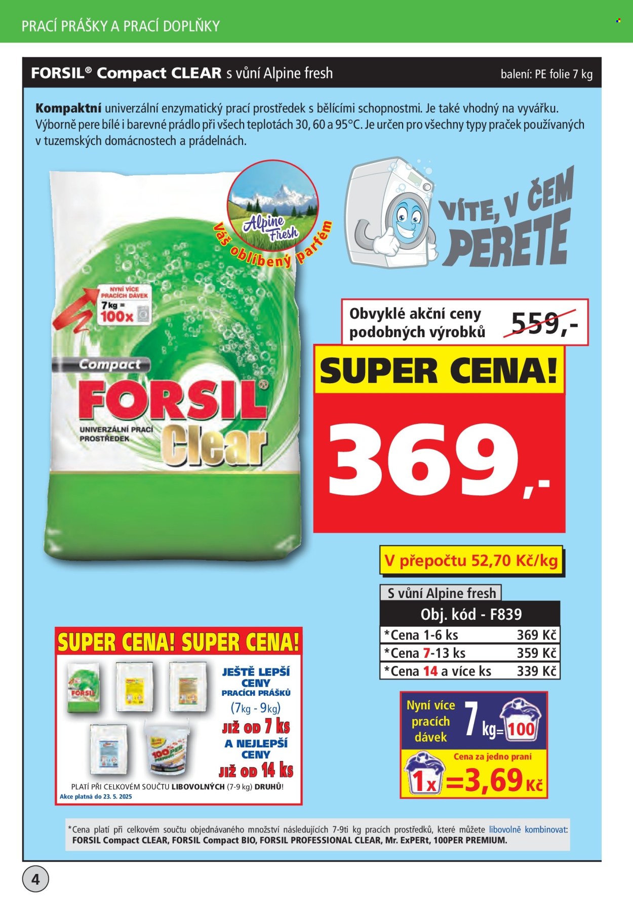 Leták Efekt - 1. 2. 2025 - 23. 5. 2025. 