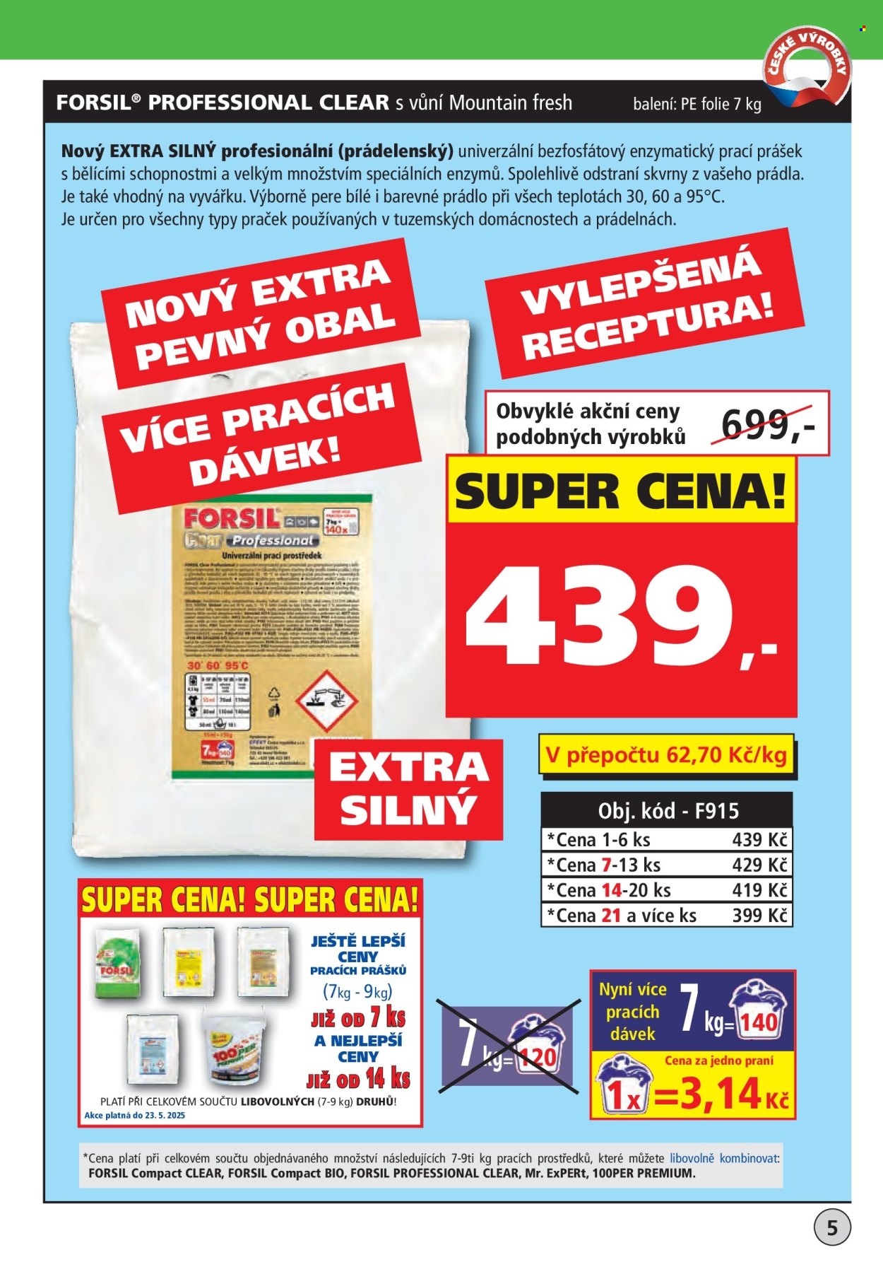 Leták Efekt - 1. 2. 2025 - 23. 5. 2025. 