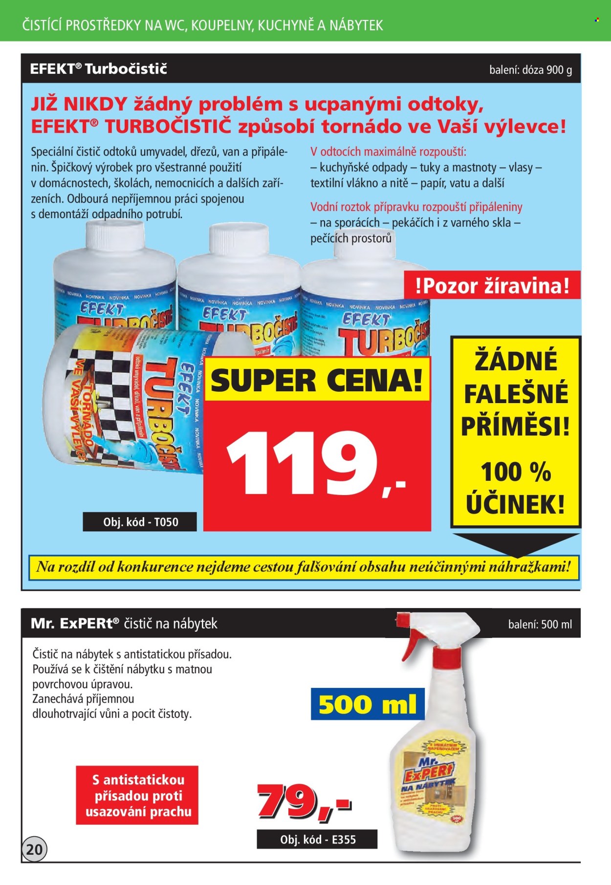 Leták Efekt - 1. 2. 2025 - 23. 5. 2025. 