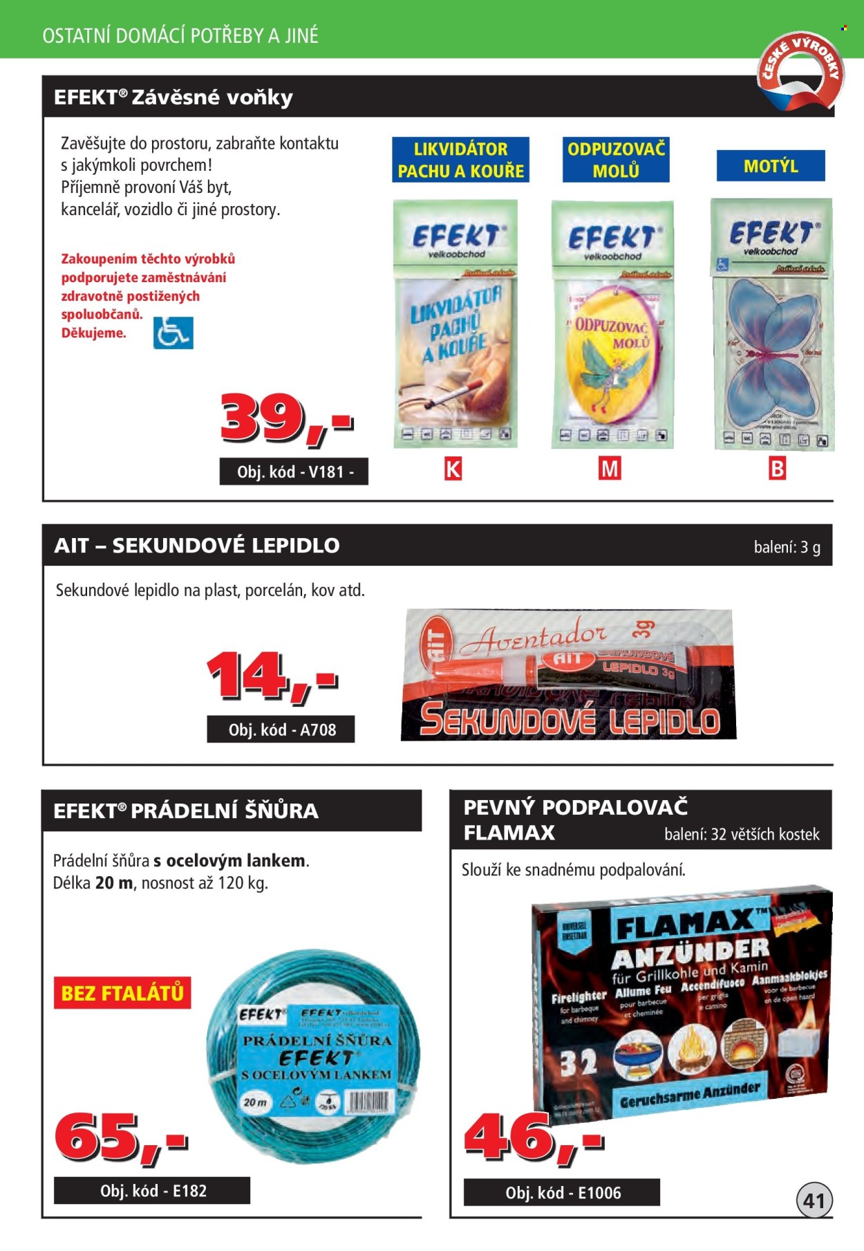 Leták Efekt - 1. 2. 2025 - 23. 5. 2025. 