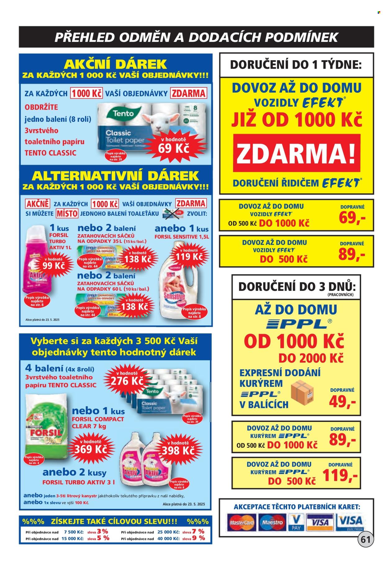 Leták Efekt - 1. 2. 2025 - 23. 5. 2025. 
