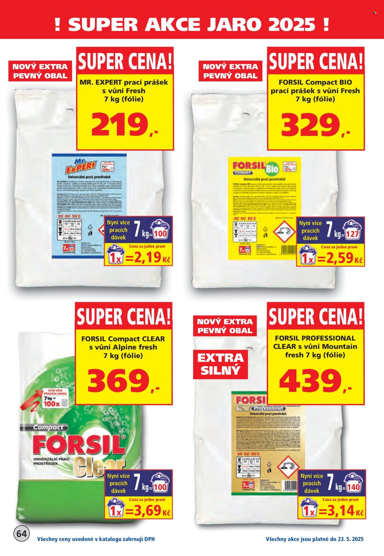 Leták Efekt - 1. 2. 2025 - 23. 5. 2025. 