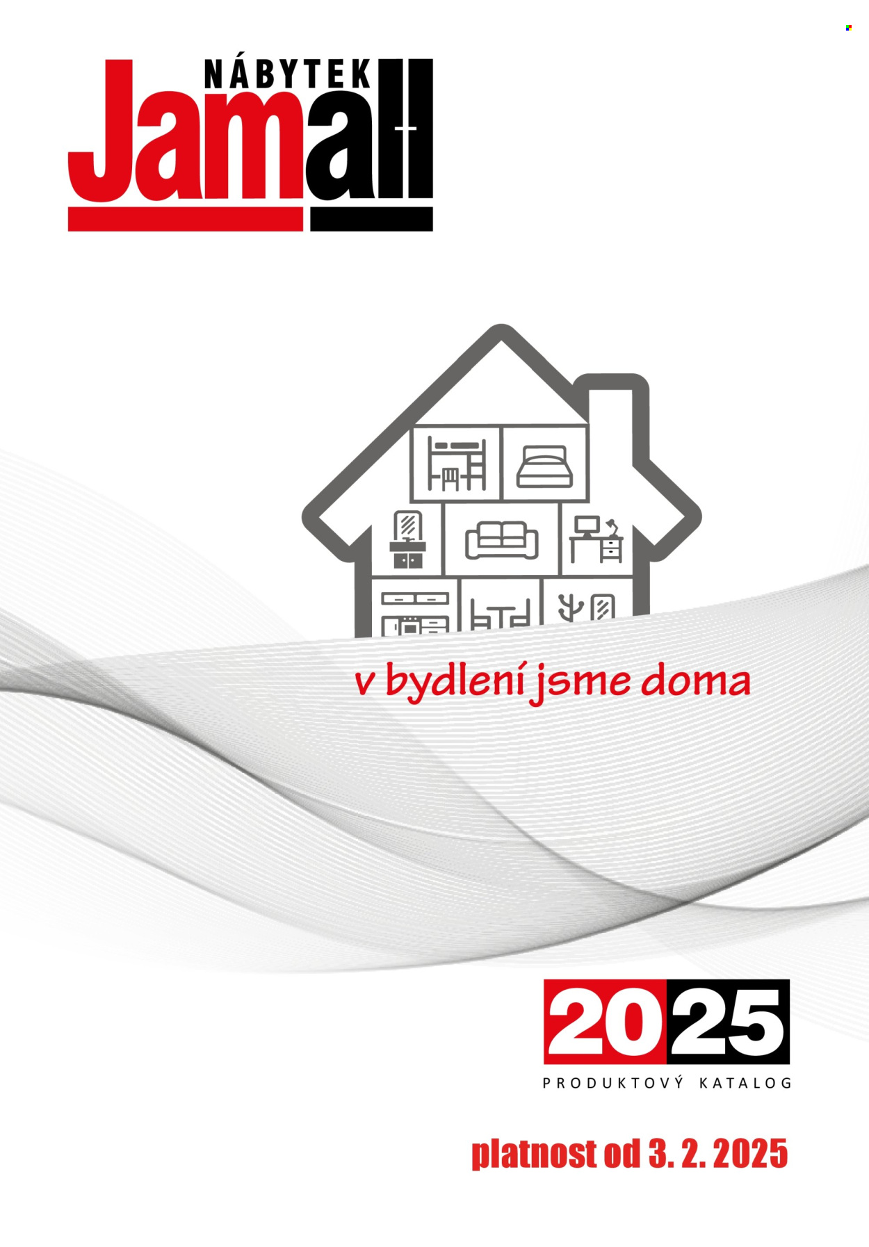 Leták Nábytek Jamall. 