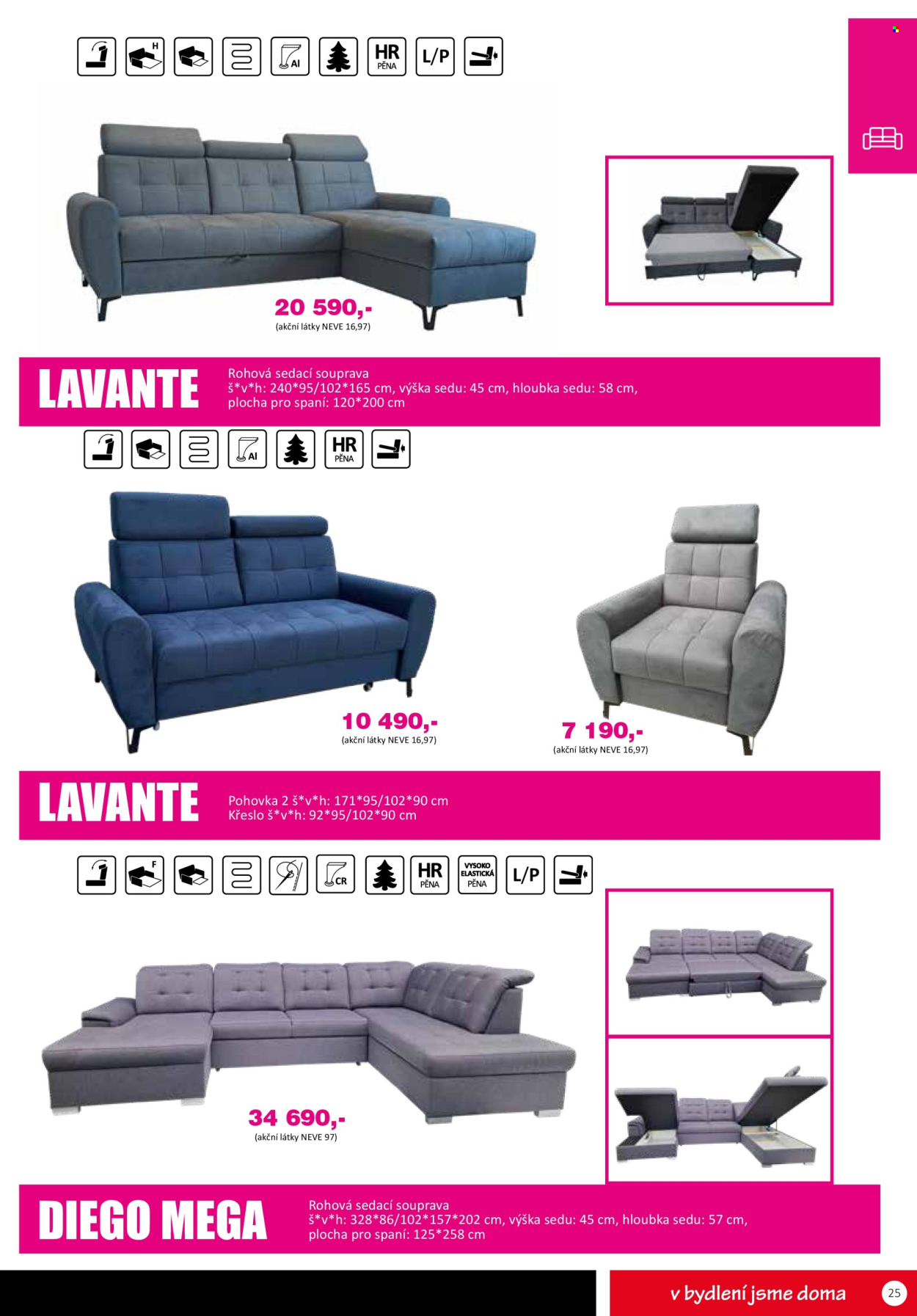 Leták Nábytek Jamall. 