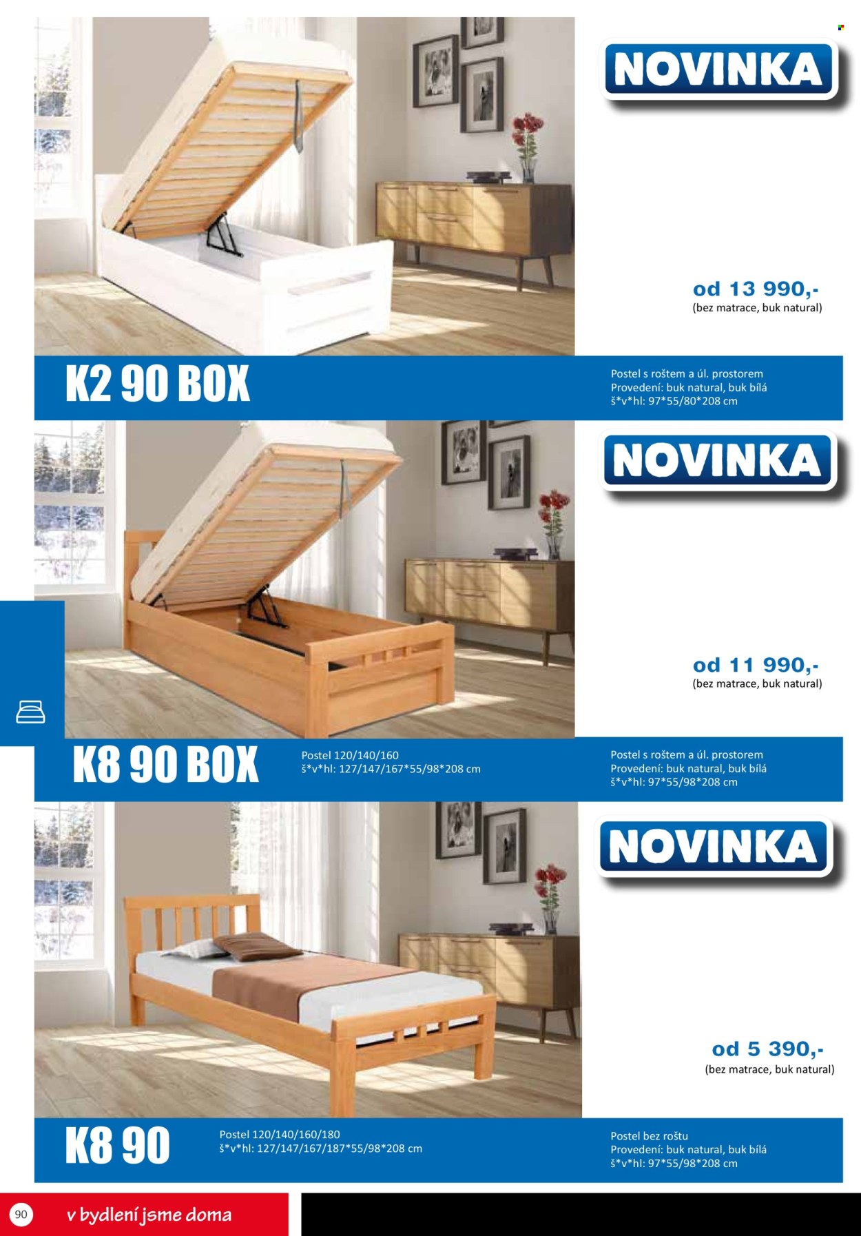 Leták Nábytek Jamall. 