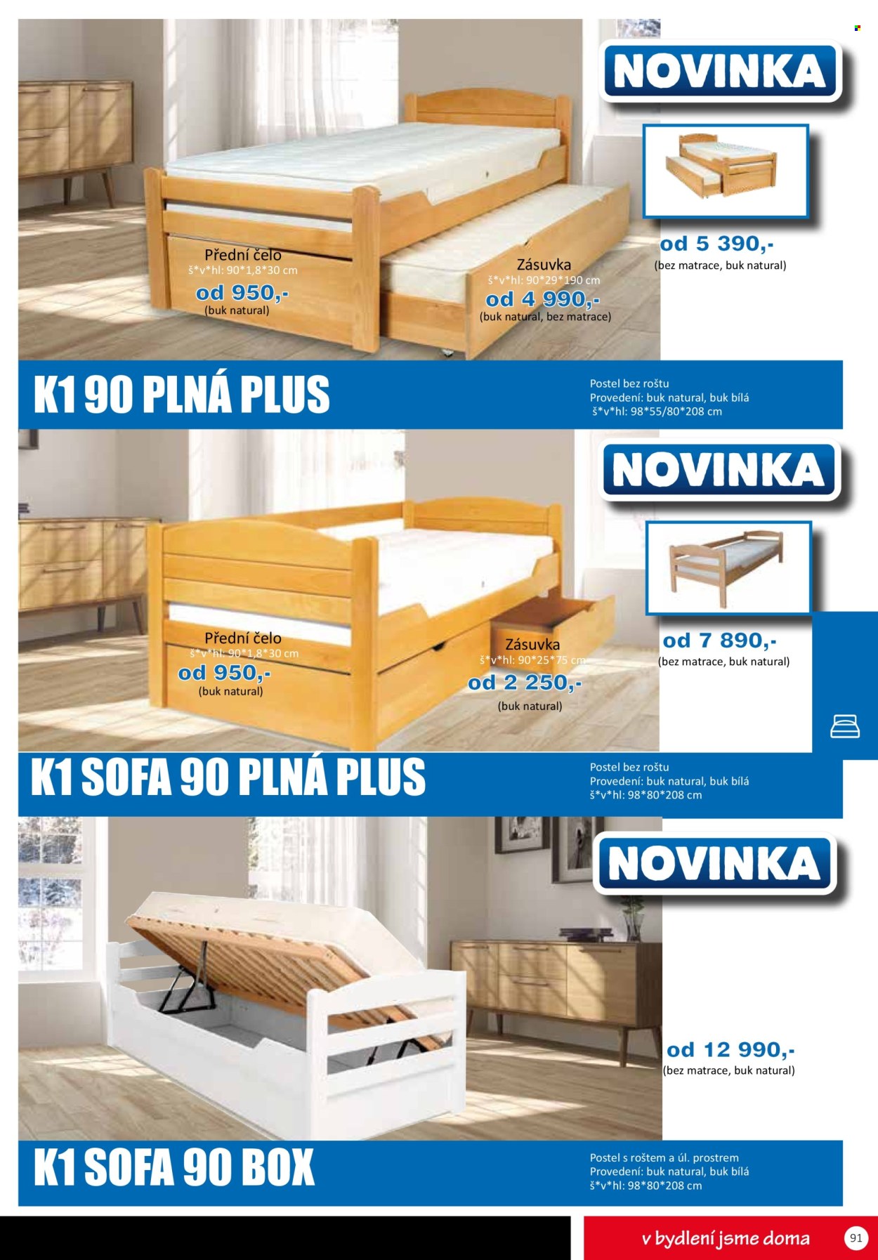 Leták Nábytek Jamall. 