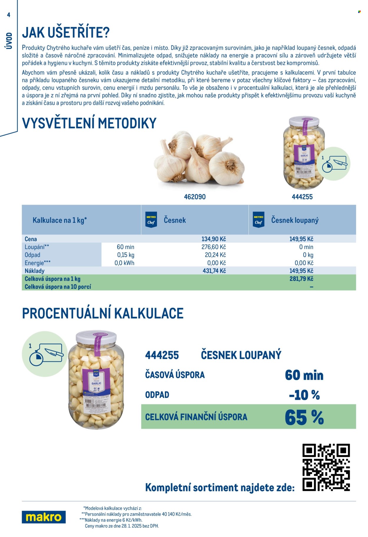 Leták MAKRO. 