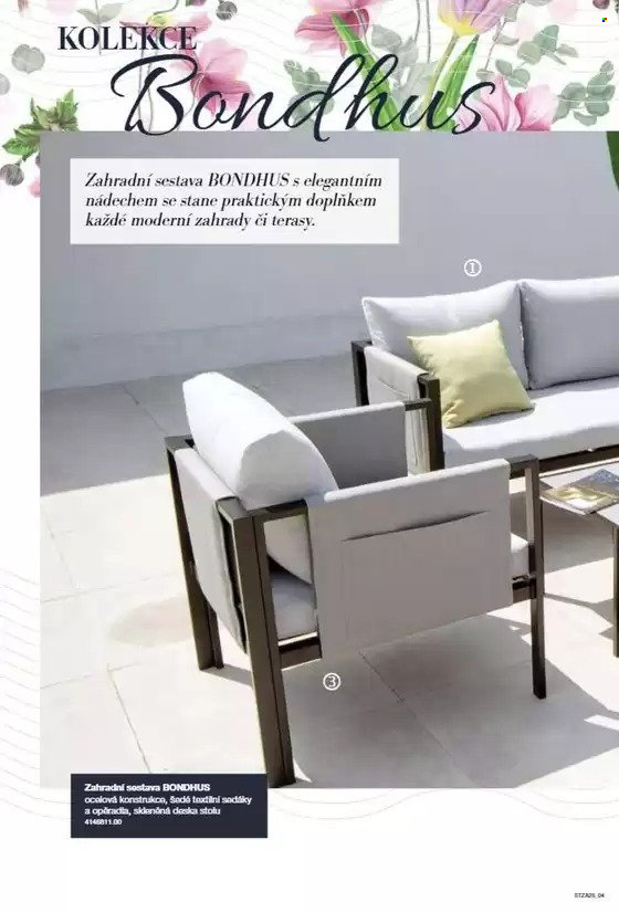 Leták SCONTO NÁBYTEK. 