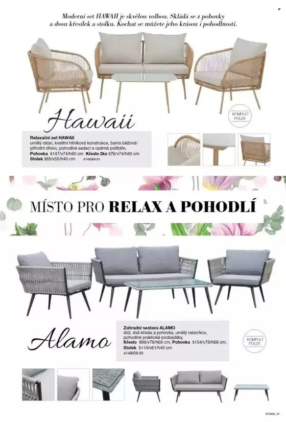 Leták SCONTO NÁBYTEK. 