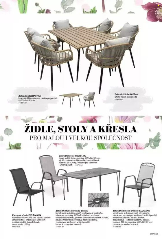 Leták SCONTO NÁBYTEK. 