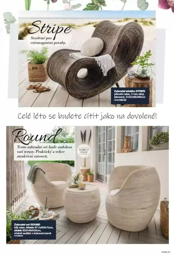 Leták SCONTO NÁBYTEK. 