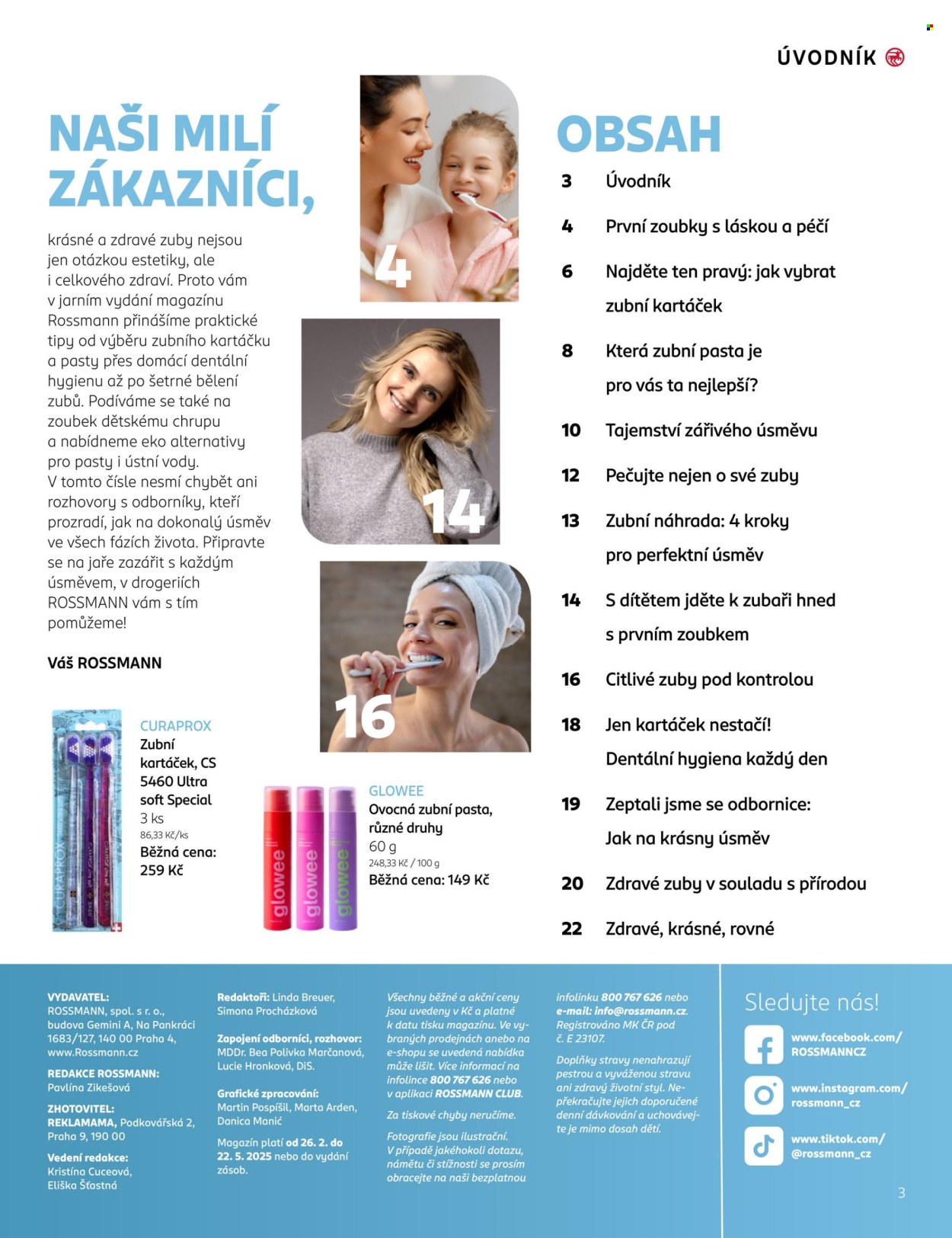 Leták ROSSMANN - 26. 2. 2025 - 22. 5. 2025. 