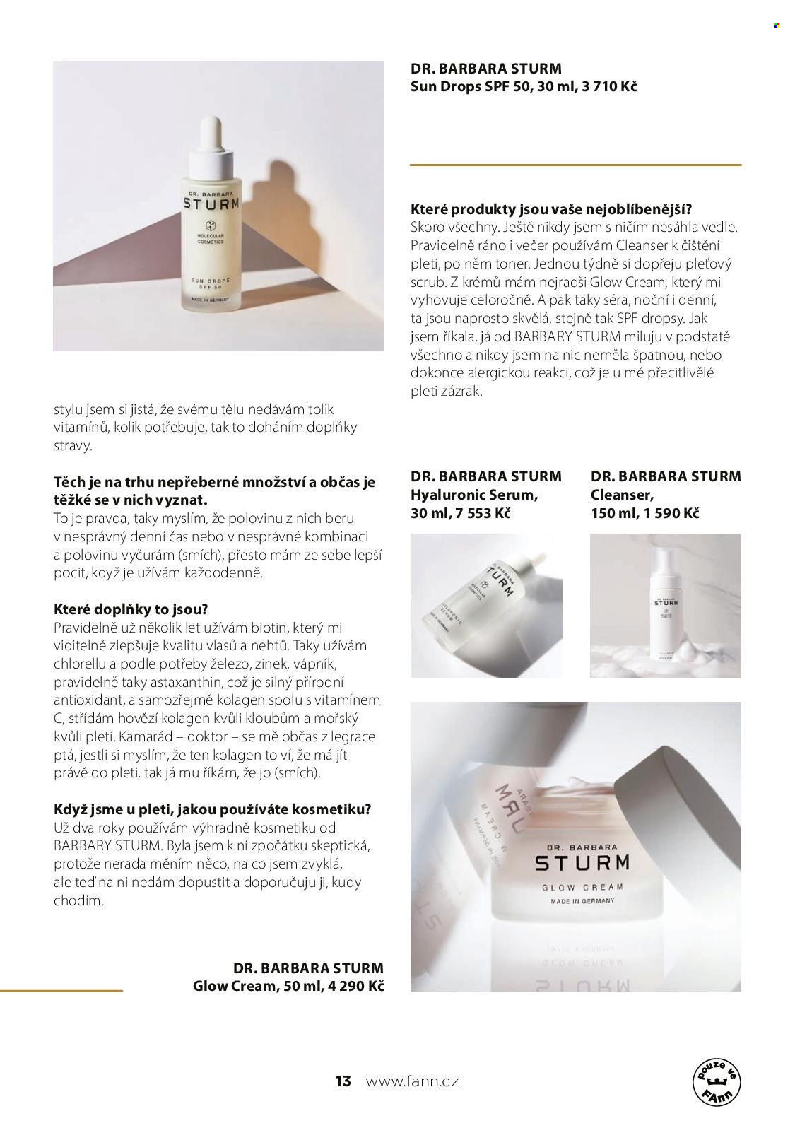 Leták FAnn parfumerie - 1. 3. 2025 - 31. 5. 2025. 