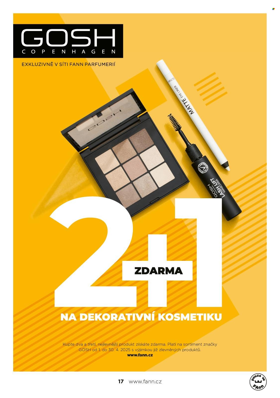 Leták FAnn parfumerie - 1. 3. 2025 - 31. 5. 2025. 