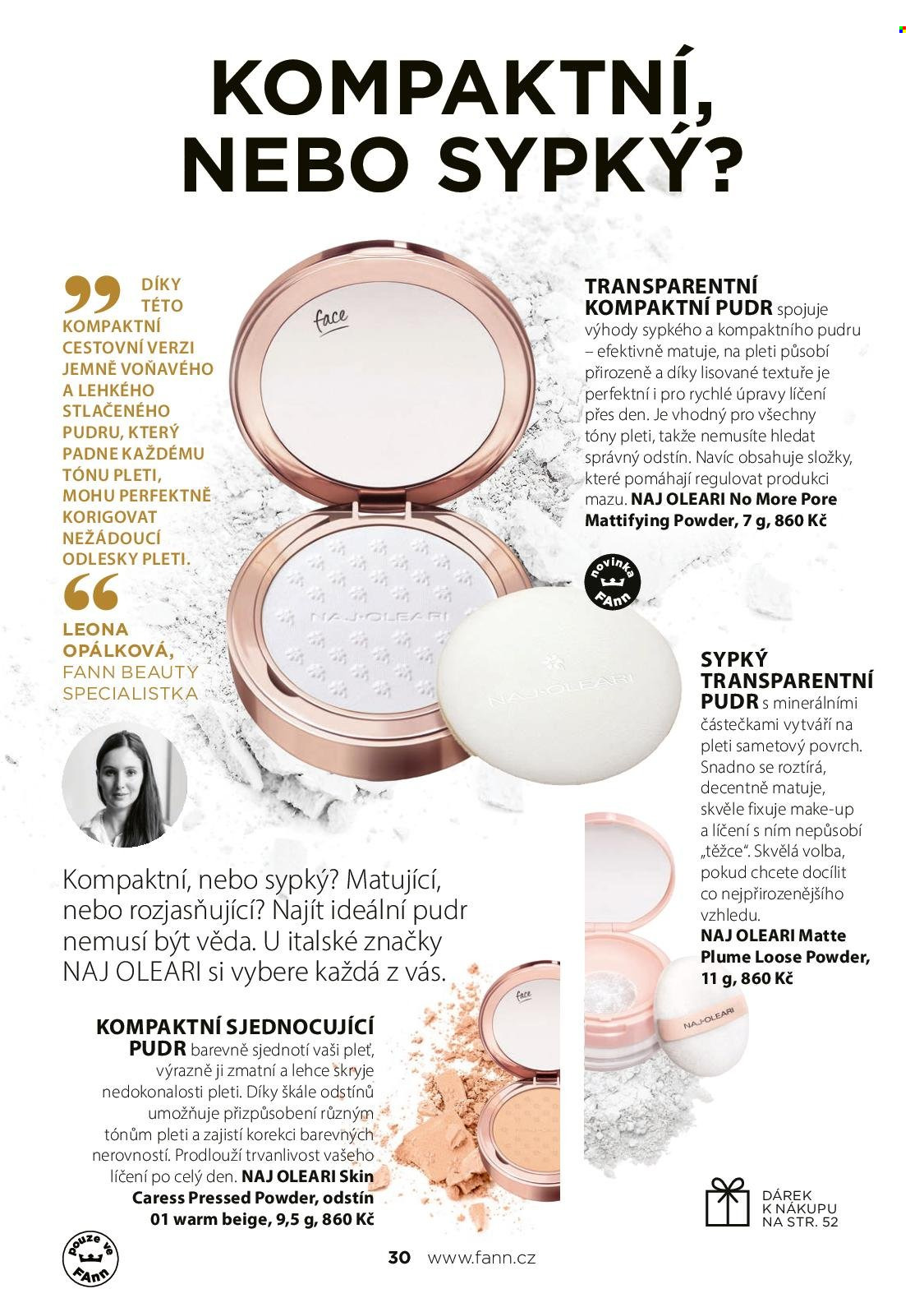 Leták FAnn parfumerie - 1. 3. 2025 - 31. 5. 2025. 