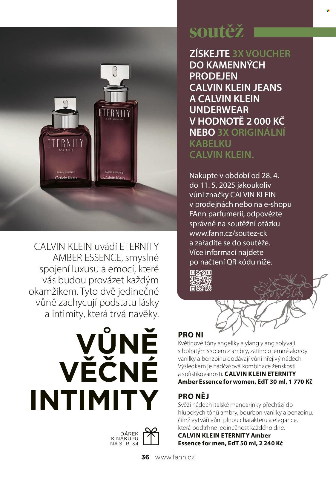 Leták FAnn parfumerie - 1. 3. 2025 - 31. 5. 2025. 