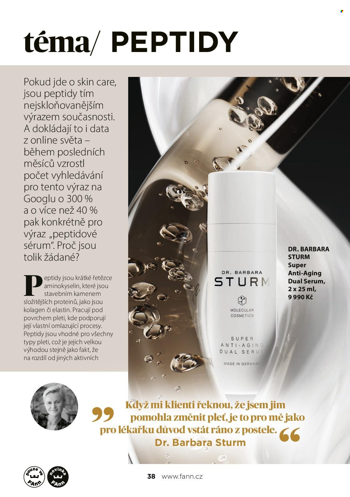 Leták FAnn parfumerie - 1. 3. 2025 - 31. 5. 2025. 
