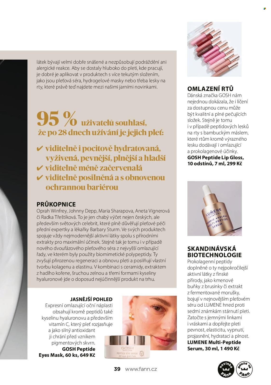 Leták FAnn parfumerie - 1. 3. 2025 - 31. 5. 2025. 