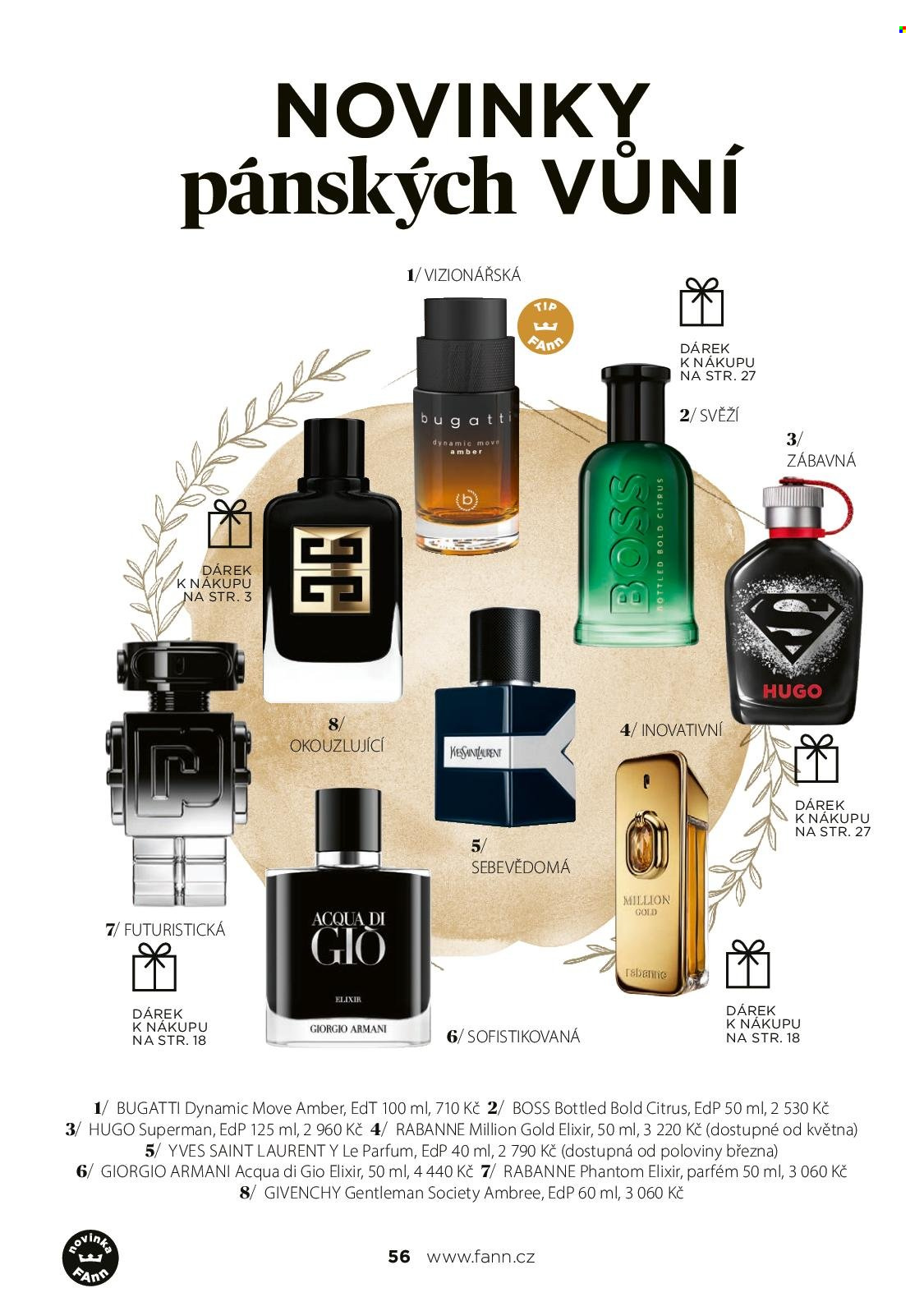 Leták FAnn parfumerie - 1. 3. 2025 - 31. 5. 2025. 
