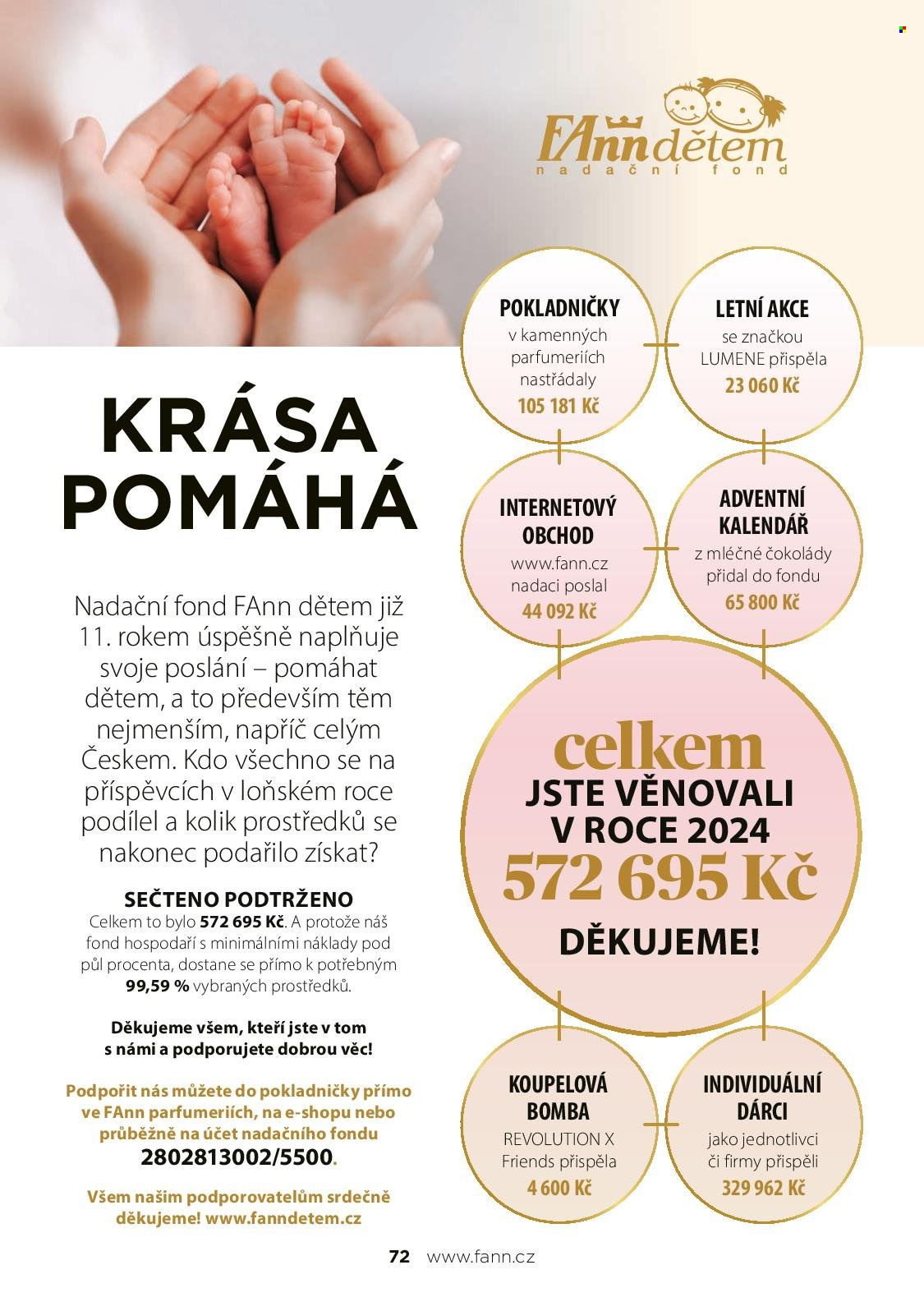 Leták FAnn parfumerie - 1. 3. 2025 - 31. 5. 2025. 