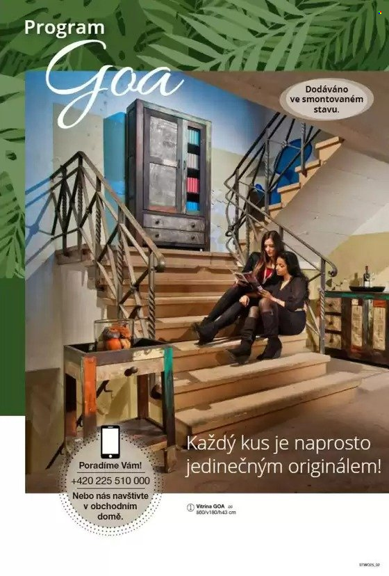 Leták SCONTO NÁBYTEK. 