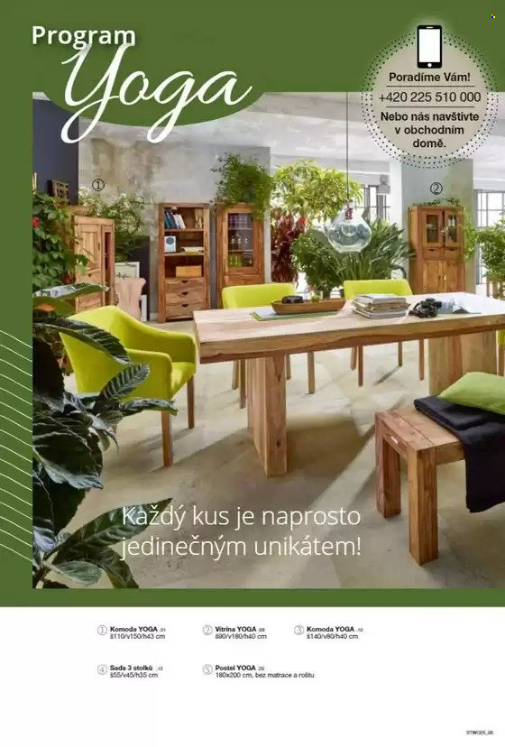 Leták SCONTO NÁBYTEK. 