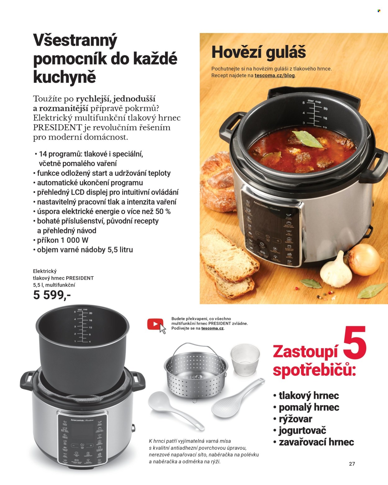 Leták Tescoma - 3. 3. 2025 - 31. 5. 2025. 