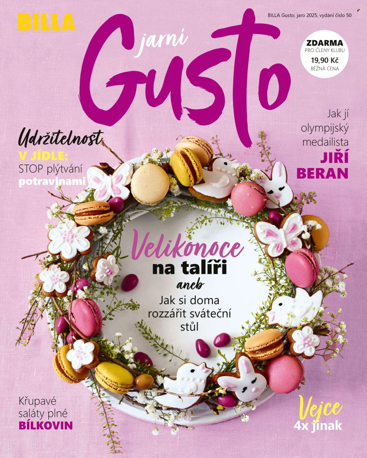 Leták BILLA. 