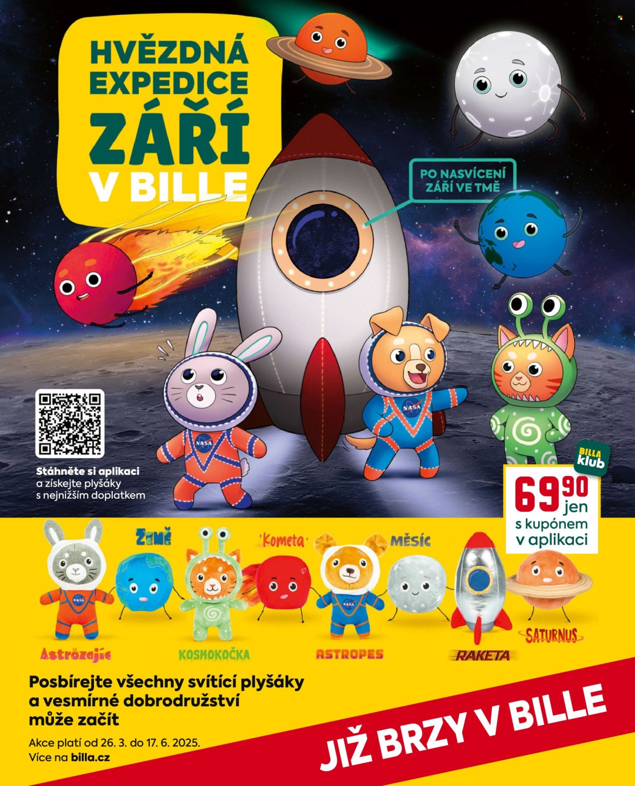 Leták BILLA. 