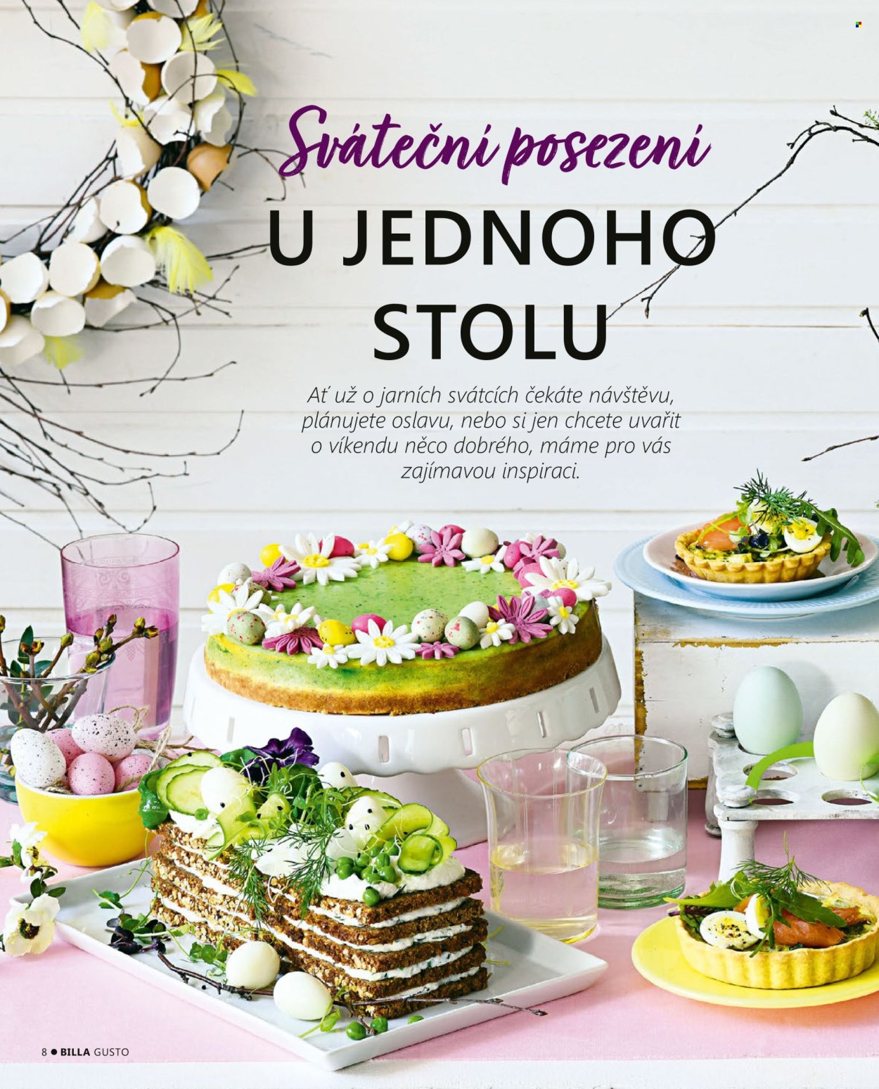 Leták BILLA. 