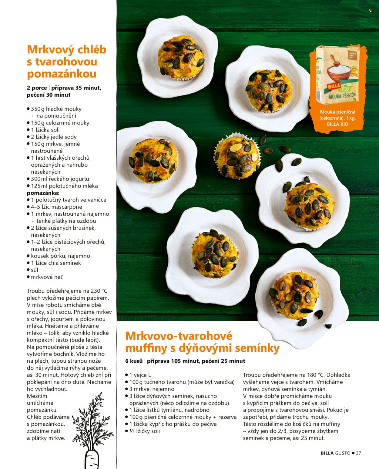 Leták BILLA. 
