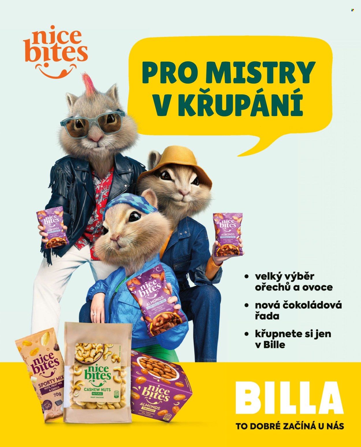 Leták BILLA. 