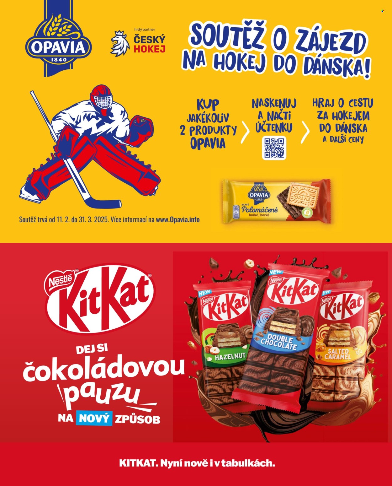 Leták BILLA. 