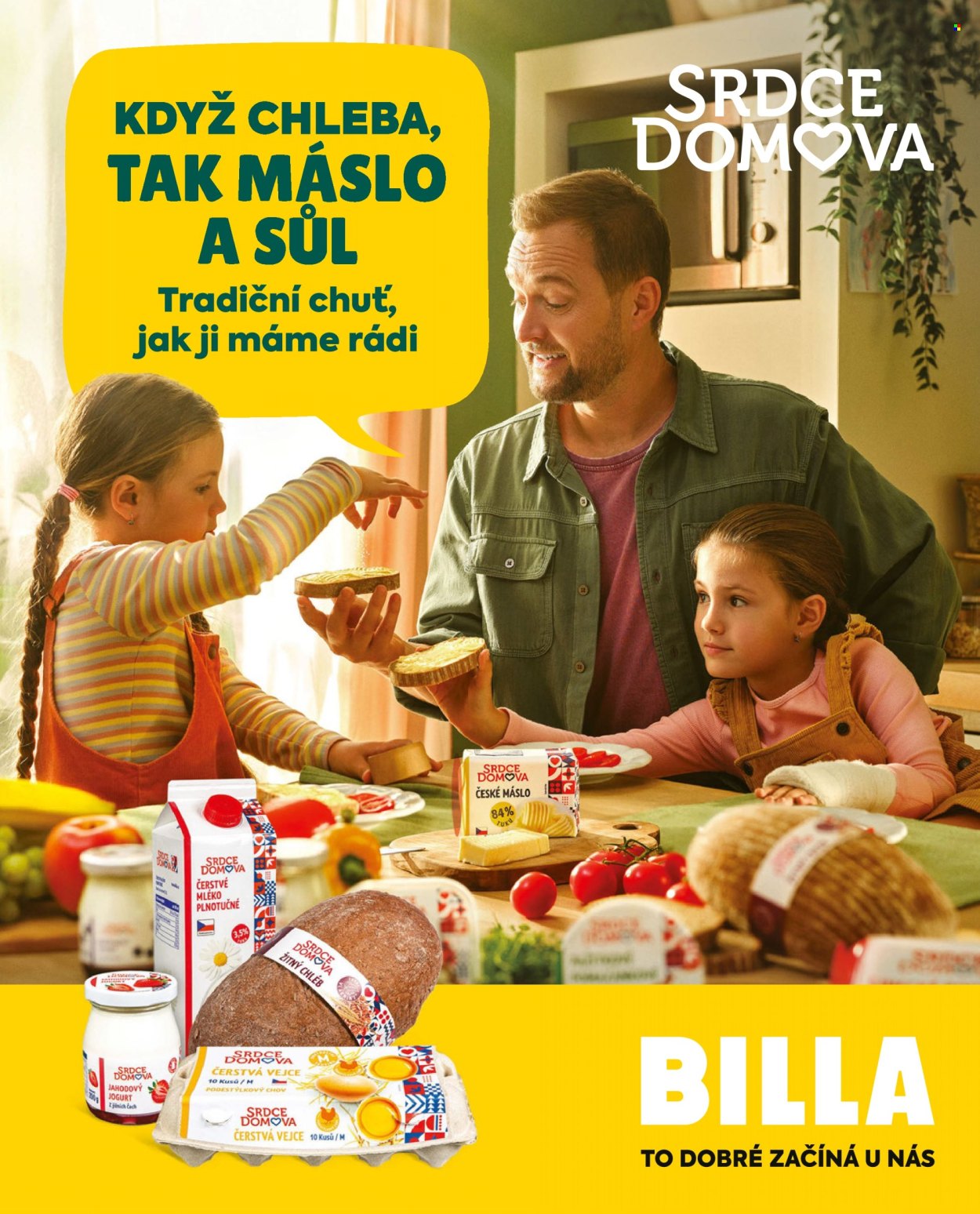 Leták BILLA. 