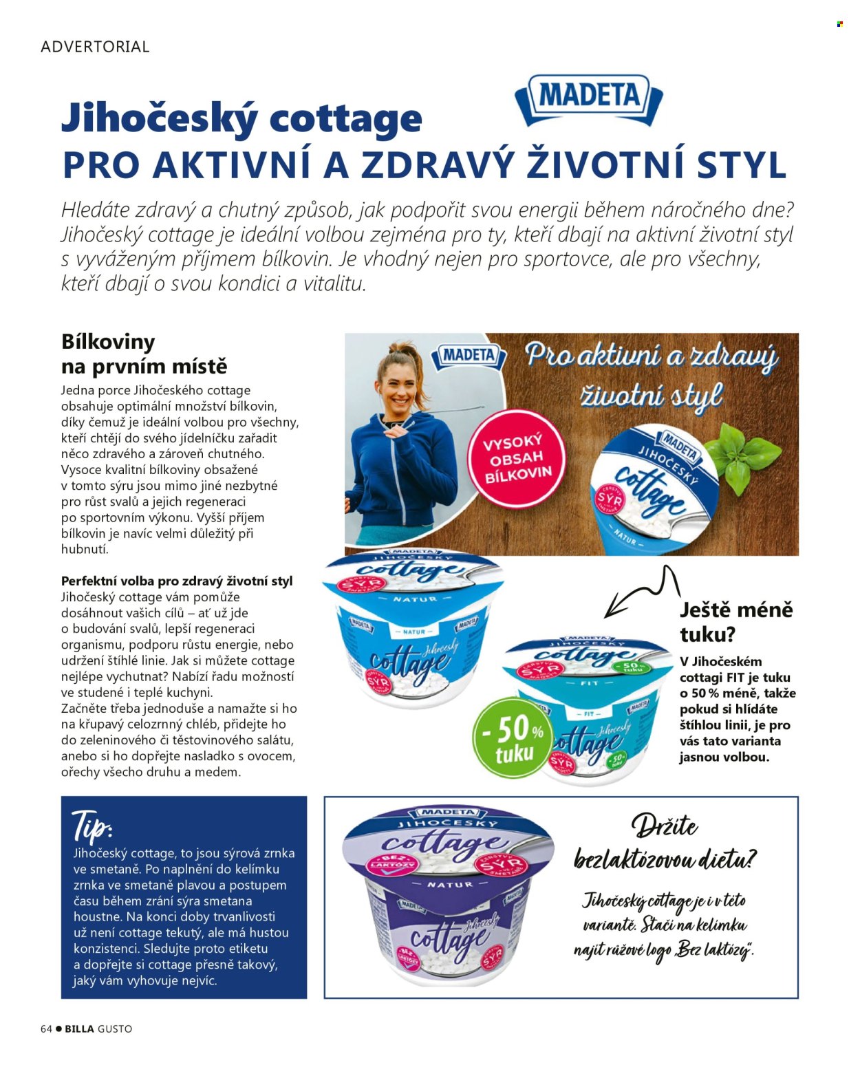 Leták BILLA. 