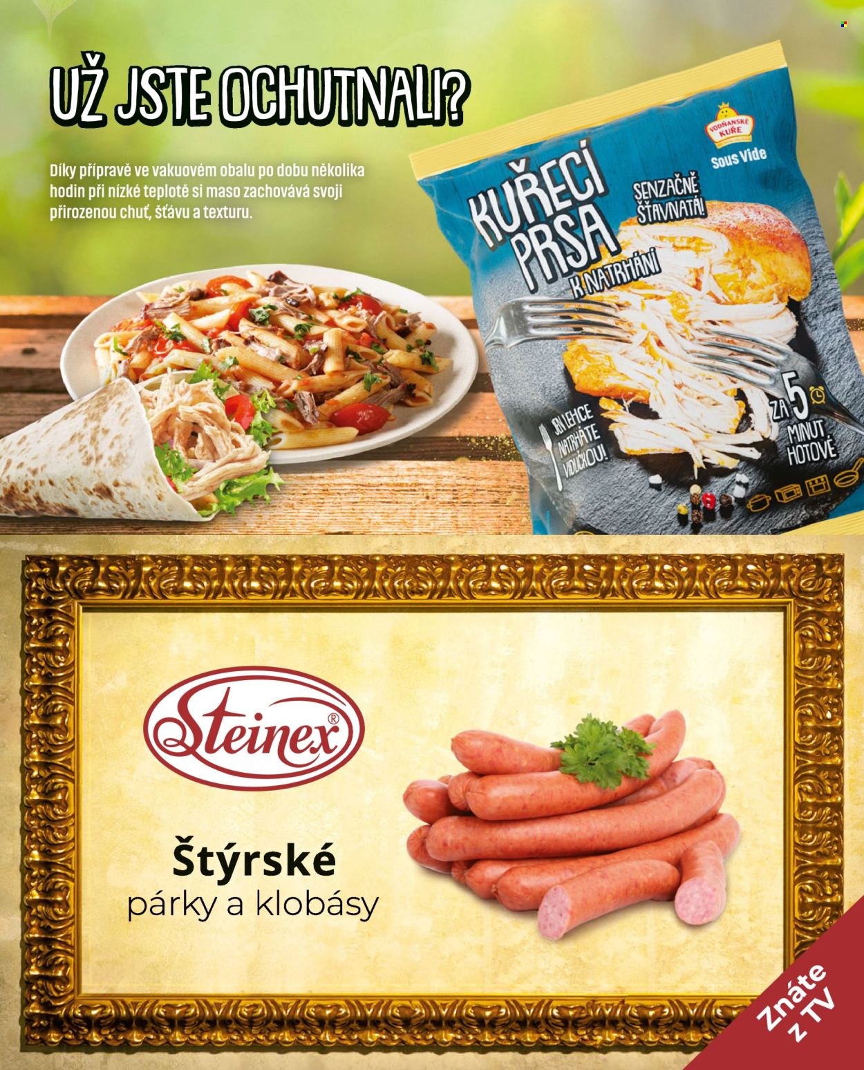 Leták BILLA. 
