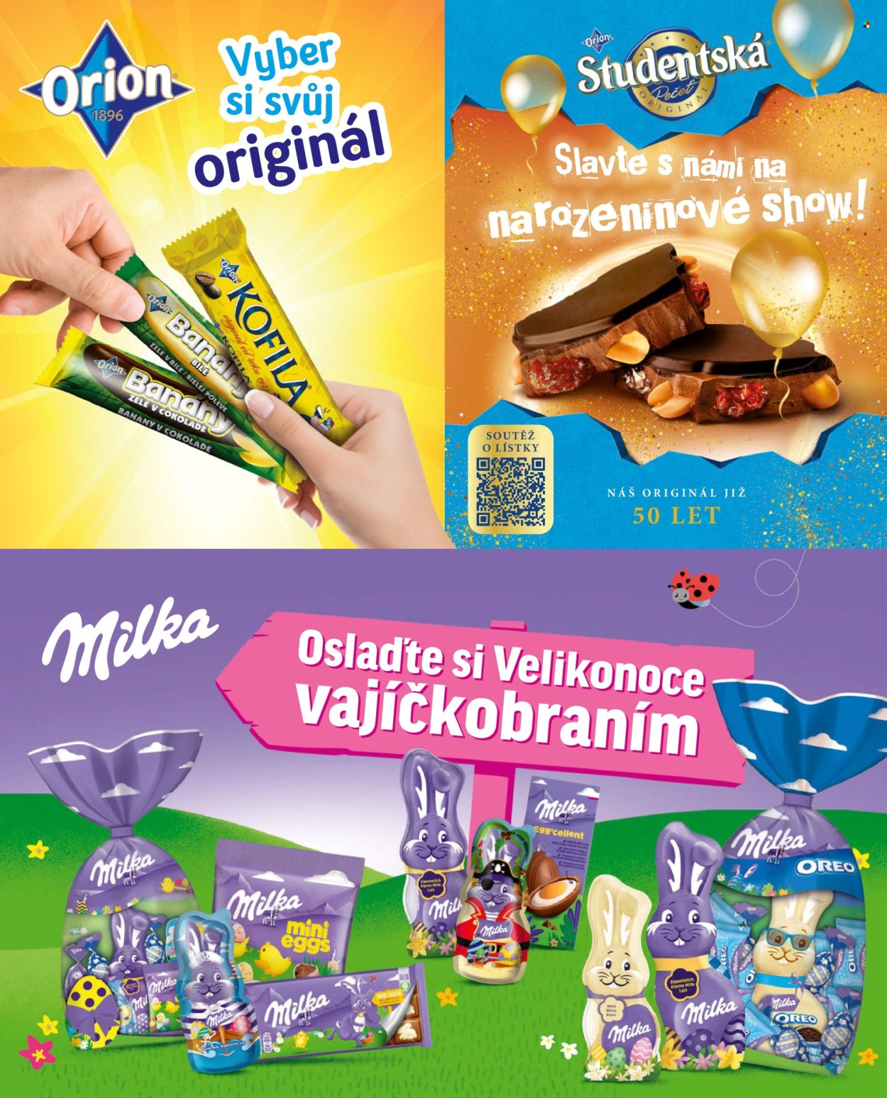 Leták BILLA. 