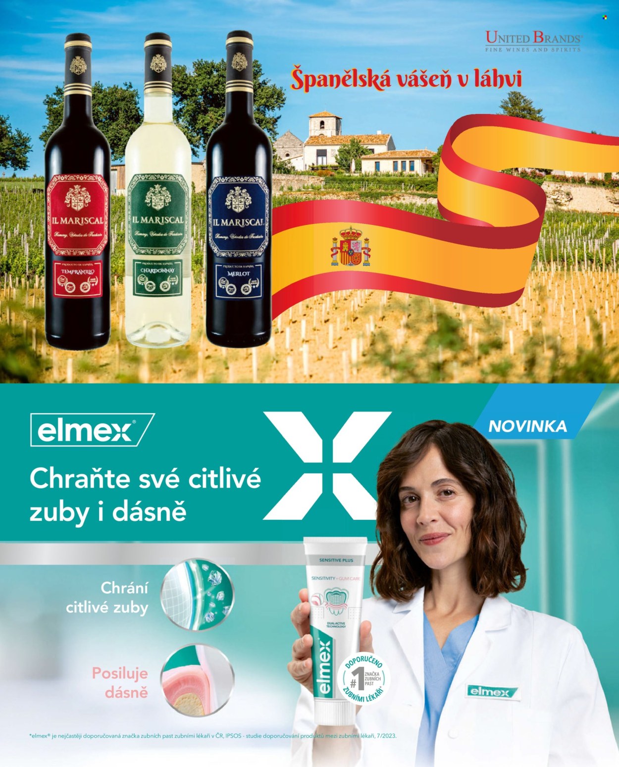 Leták BILLA. 