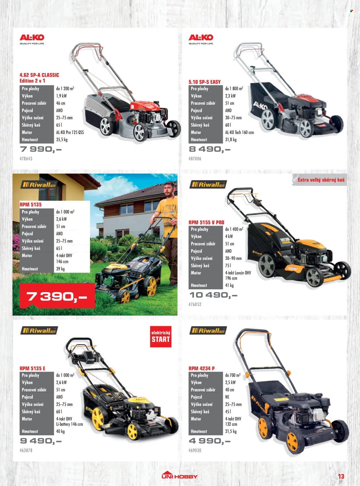 Leták UNI HOBBY - 14. 3. 2025 - 31. 8. 2025. 