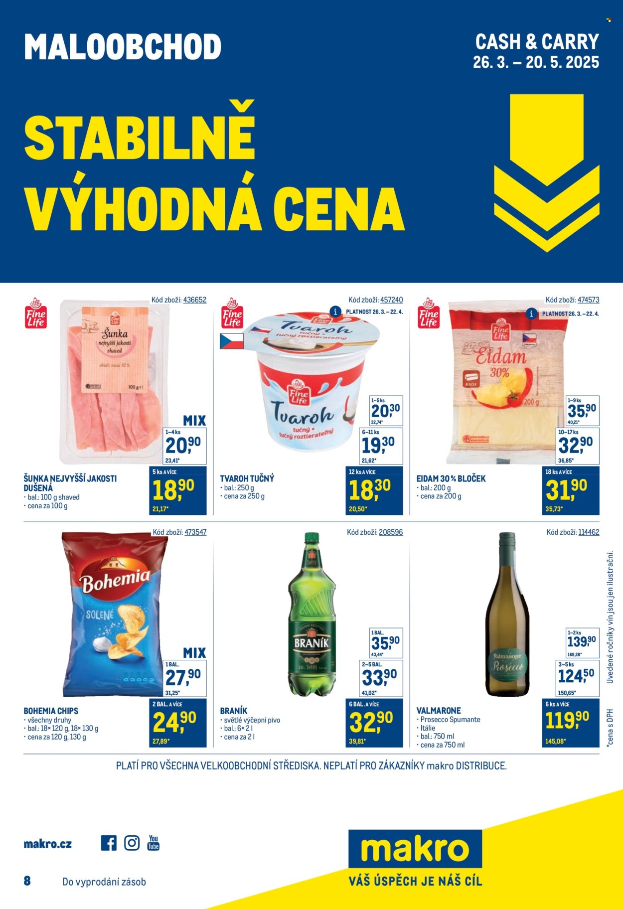 Leták MAKRO - 26. 3. 2025 - 20. 5. 2025. 