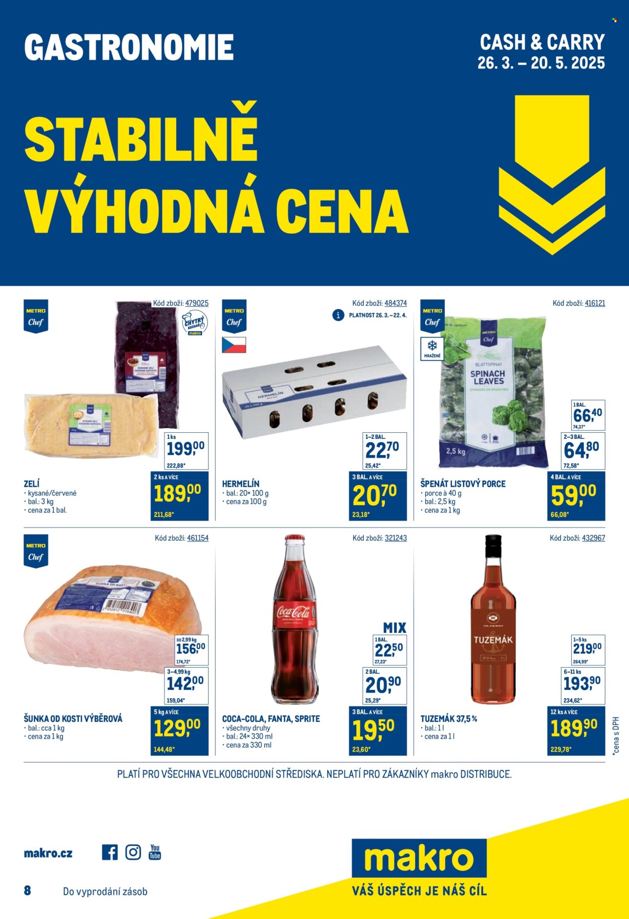 Leták MAKRO - 26. 3. 2025 - 20. 5. 2025. 